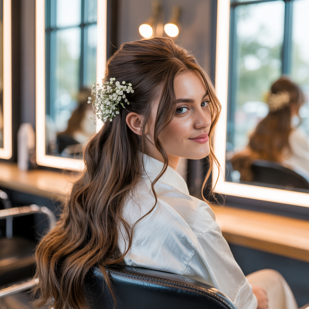 Quick Updos and Half-Up Styles: Versatile Looks