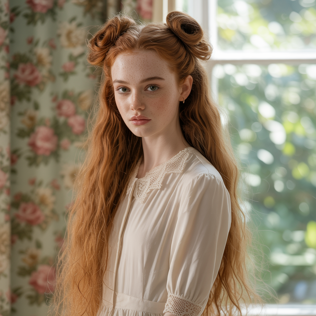 Rosette Buns: Romantic and Feminine