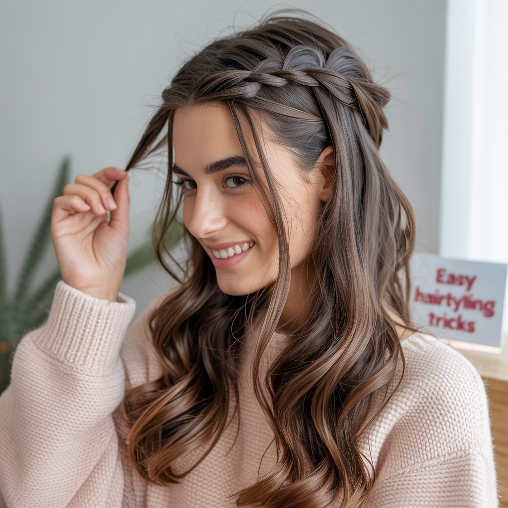 Easy Hairstyling Tricks to Camouflage Breakage Around the Face