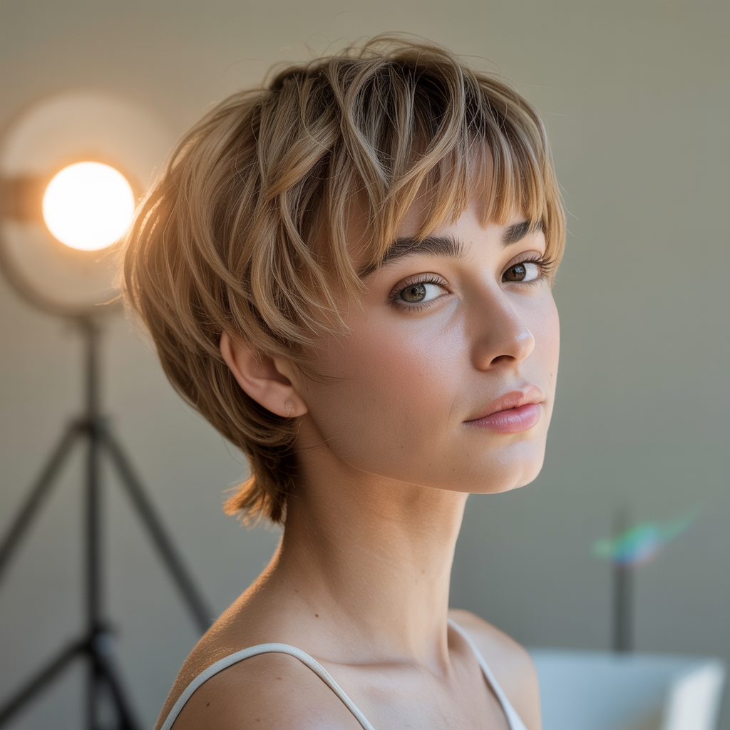 . Short Butterfly with a Tapered Nape