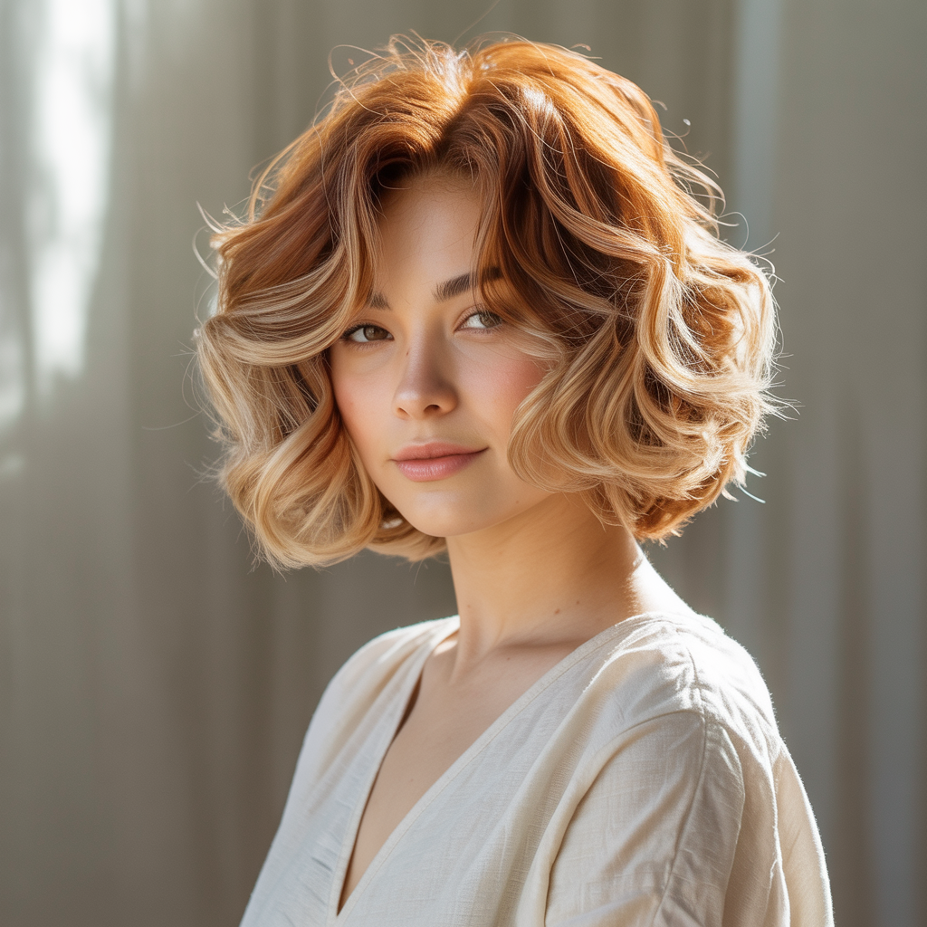 Pixie with Voluminous Crown Layers