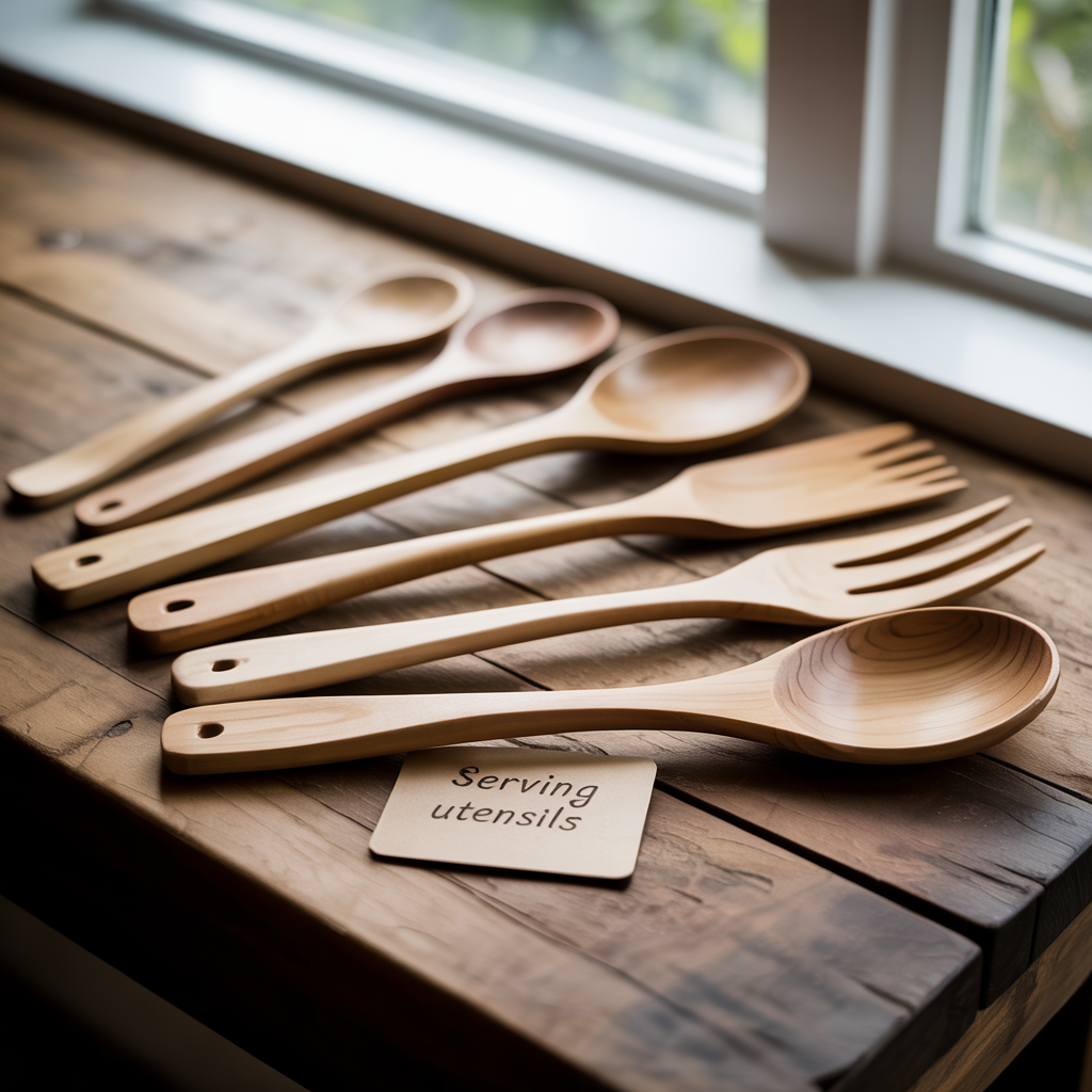 Wooden Serving Utensils