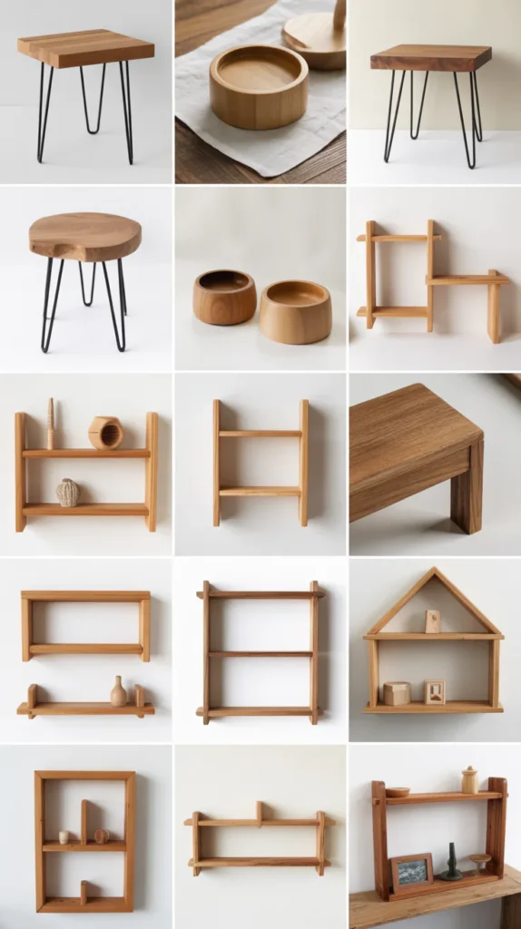 Hairpin Leg Mini Tables