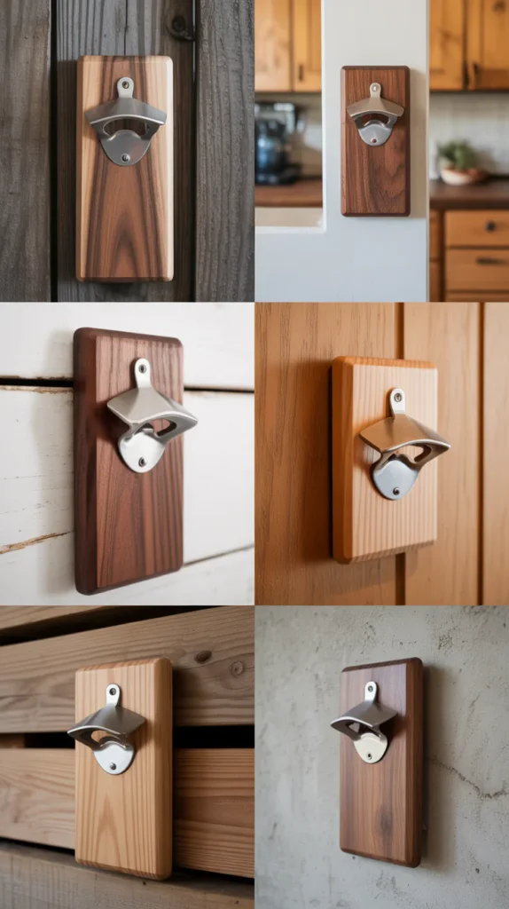 Wall-Mounted Bottle Openers