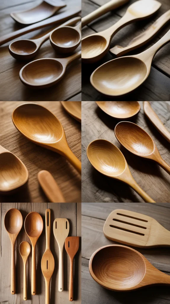 Wooden Spoons and Spatulas