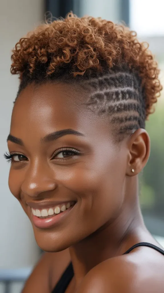 Tapered 4C Mohawk