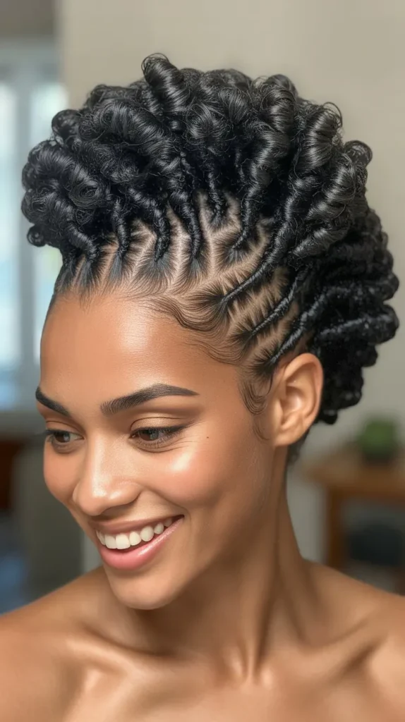  Flat Twist Mohawk