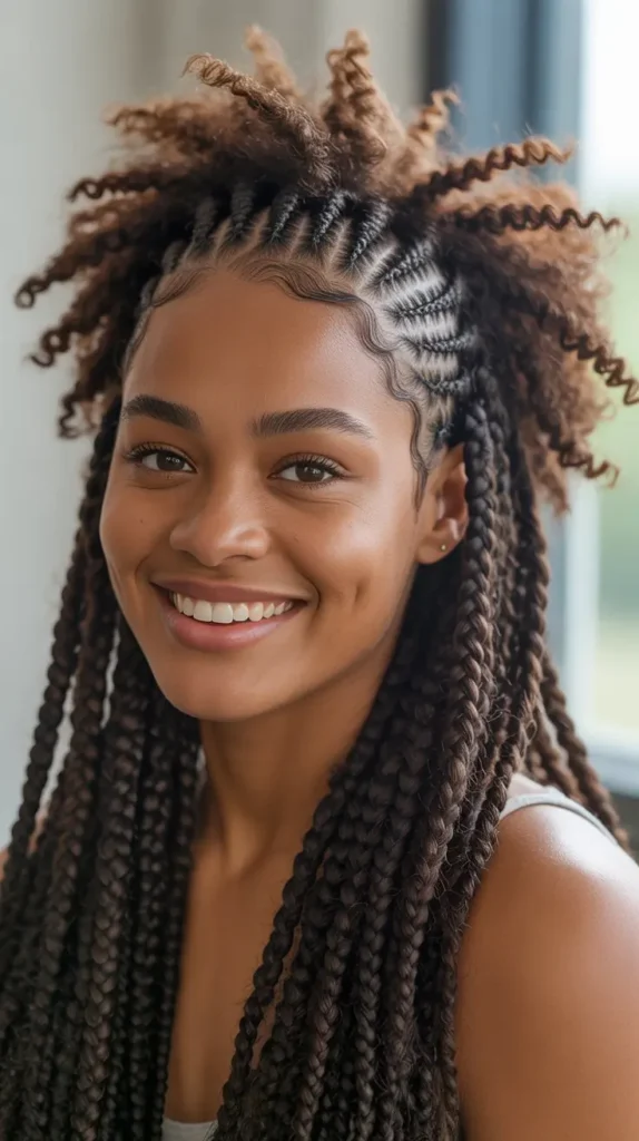 Braided 4C Mohawk