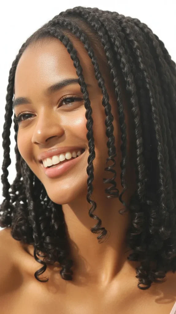 Classic Crochet Braids with Defined Curls
