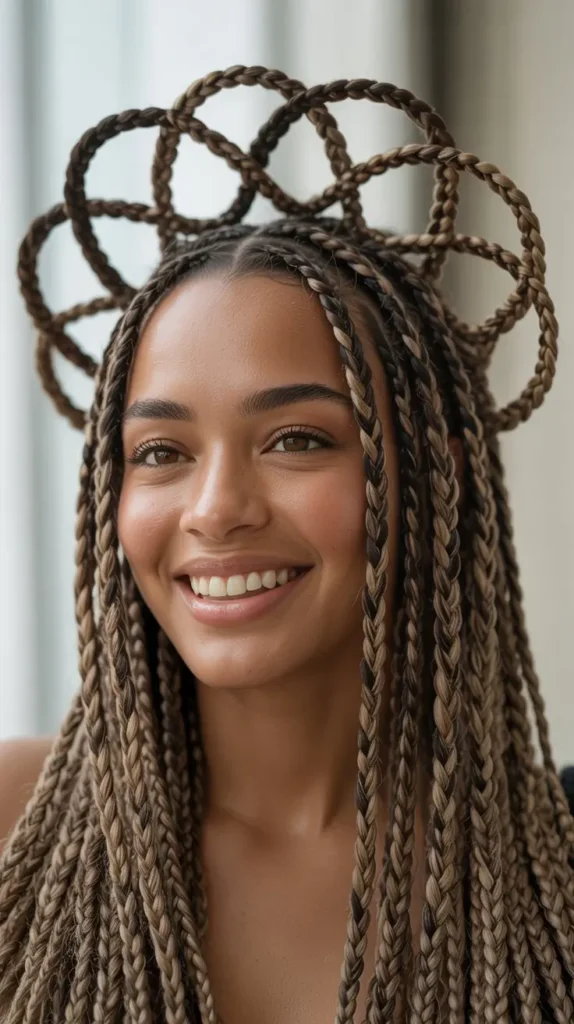 Crochet Braided Crown