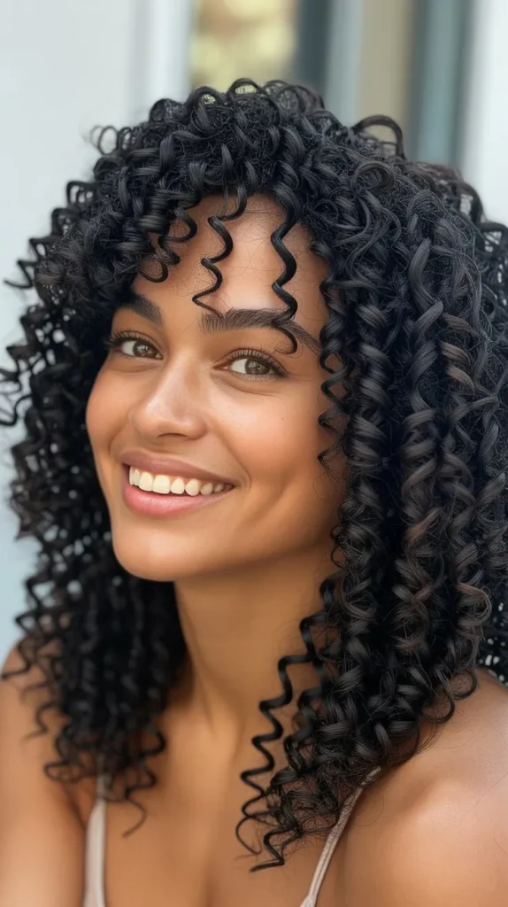 Tight Curl Crochet Style