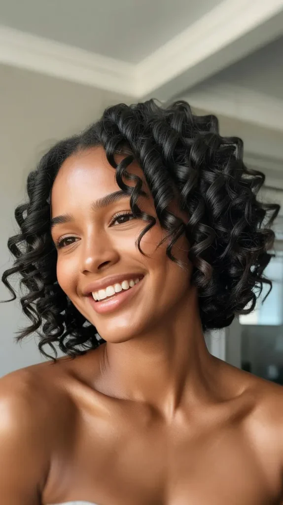 Faux Bob Crochet Style