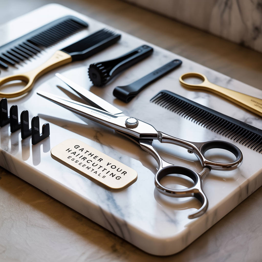 Gather Your Haircutting Essentials