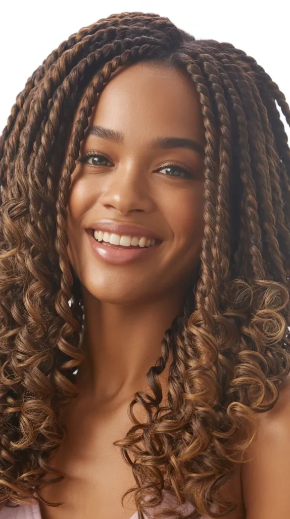 Classic Crochet Braids with Loose Curls