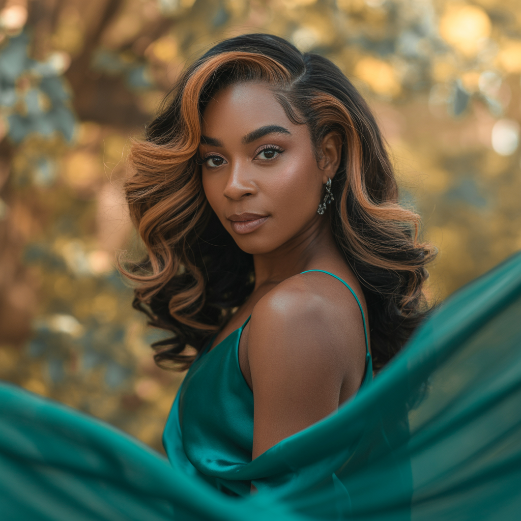 Pixie with Caramel Swirl Highlights: Sweet and Luminous