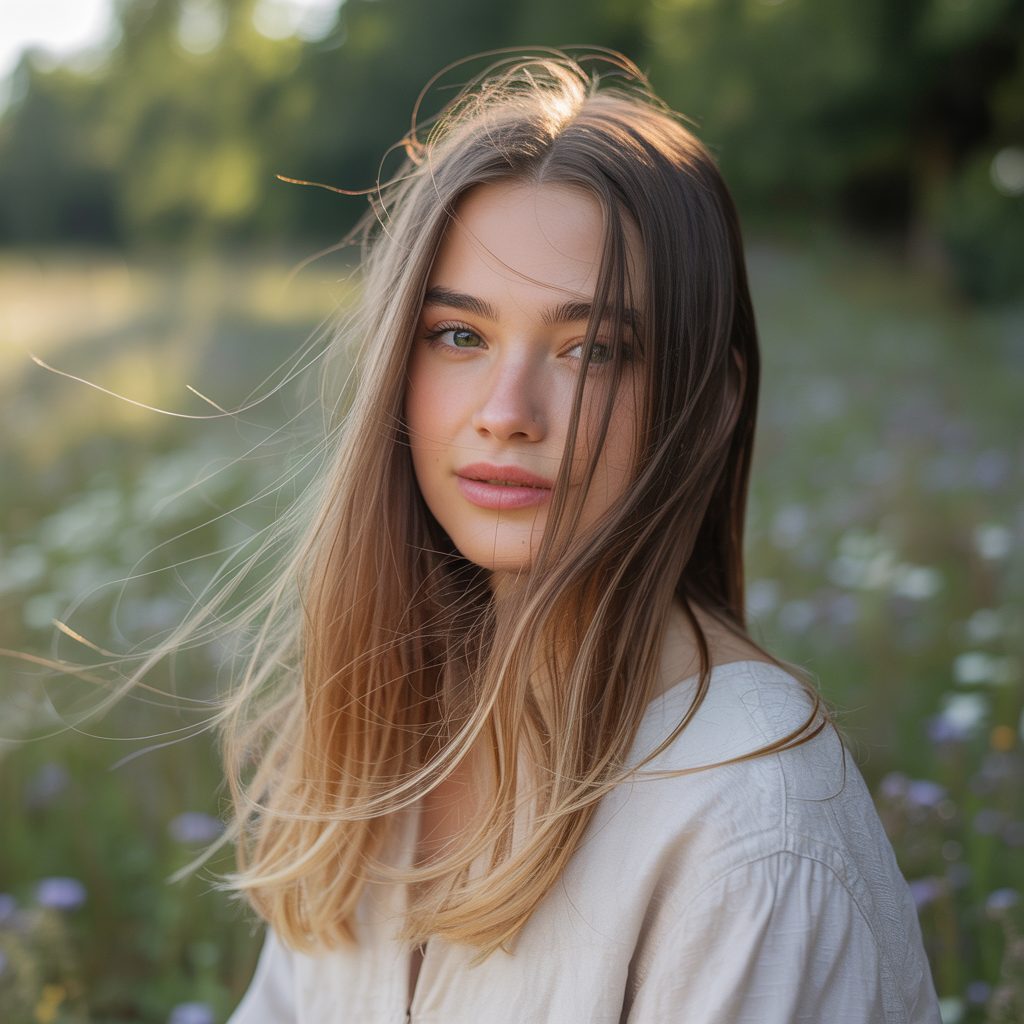 Butterfly with Subtle Layers for a Natural Look