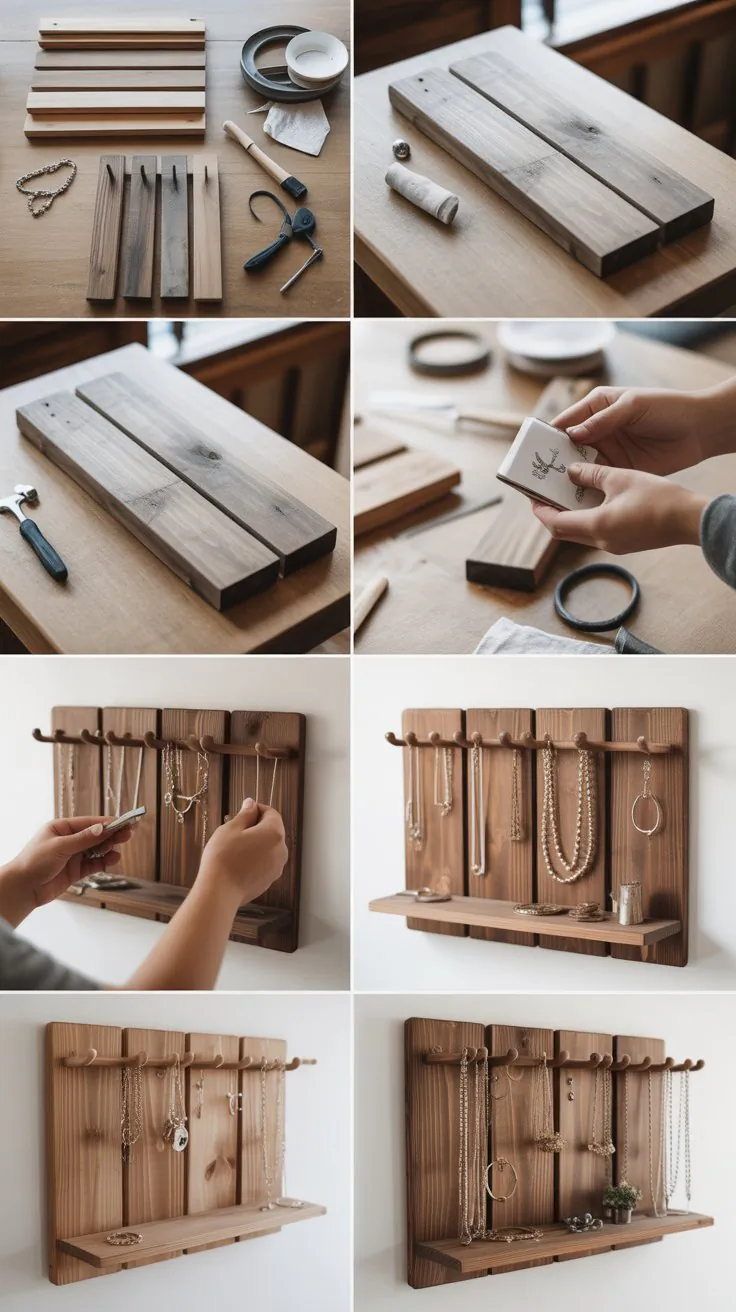 Wooden Jewelry Holders: Stylish and Functional
