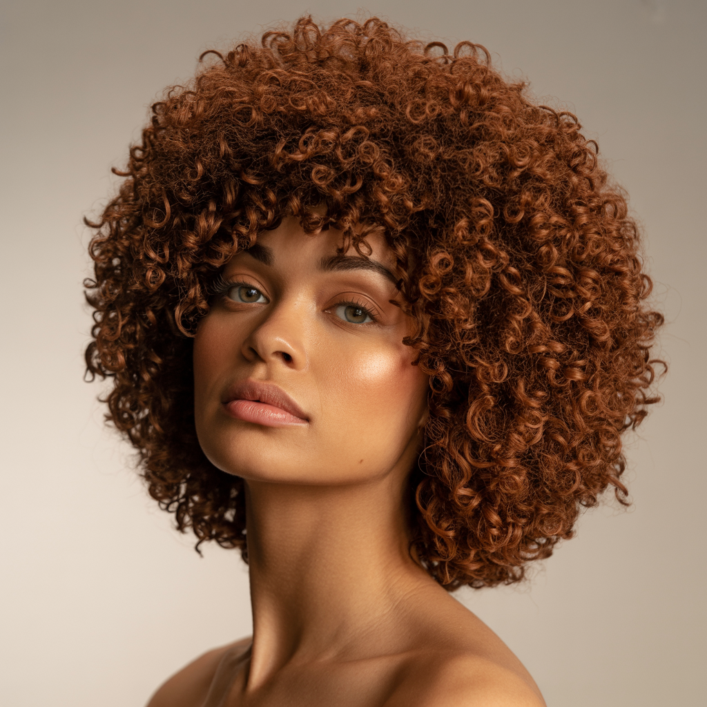 Fluffy Afro Crochet Style