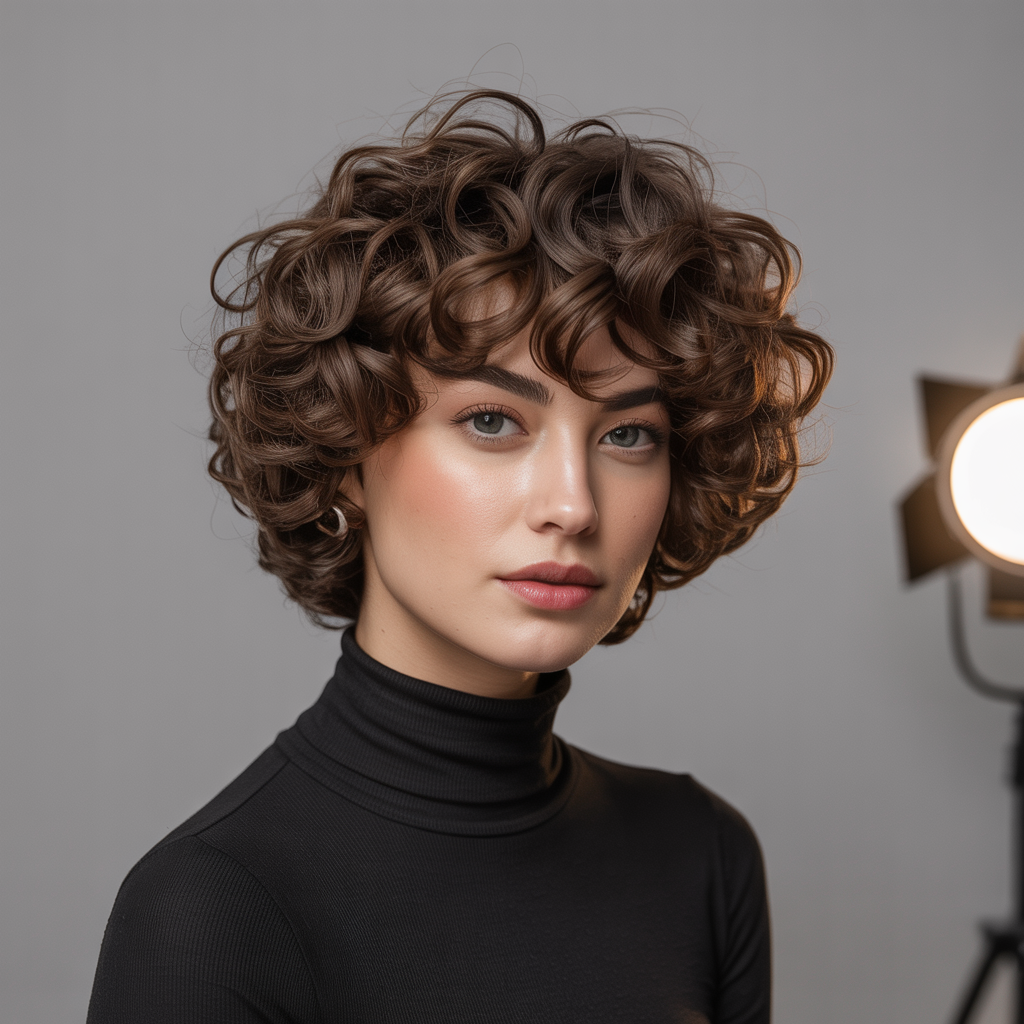 Curly Shag with Back-Defined Coils