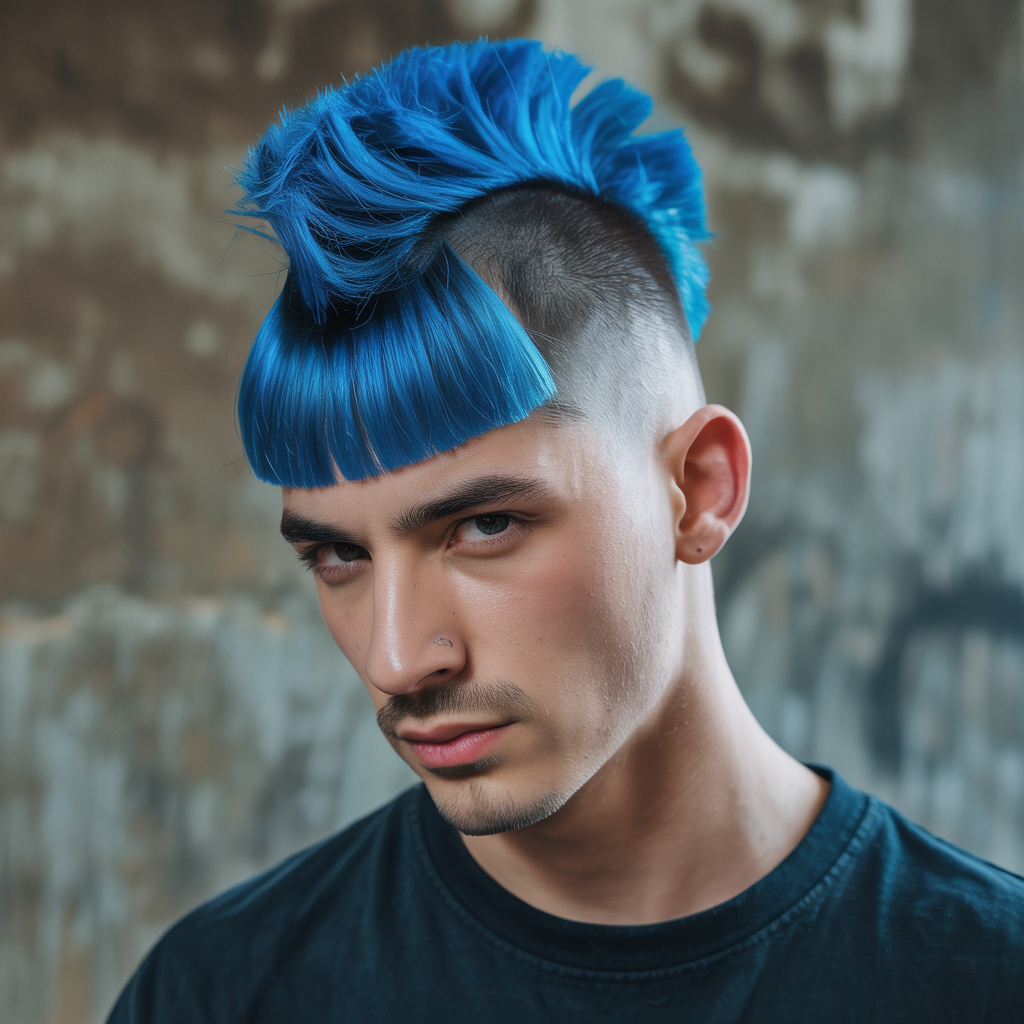 The Mohawk with Bangs/Fringe