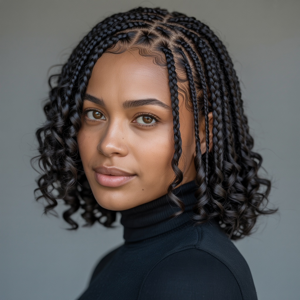 Classic Crochet Braids with Loose Curls