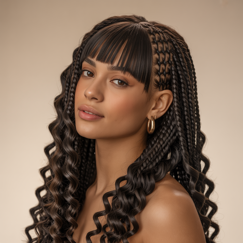 Crochet Braids with Bangs
