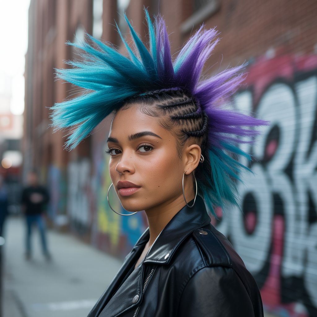 Best Mohawk Hairstyles for Ladies with Natural Hair