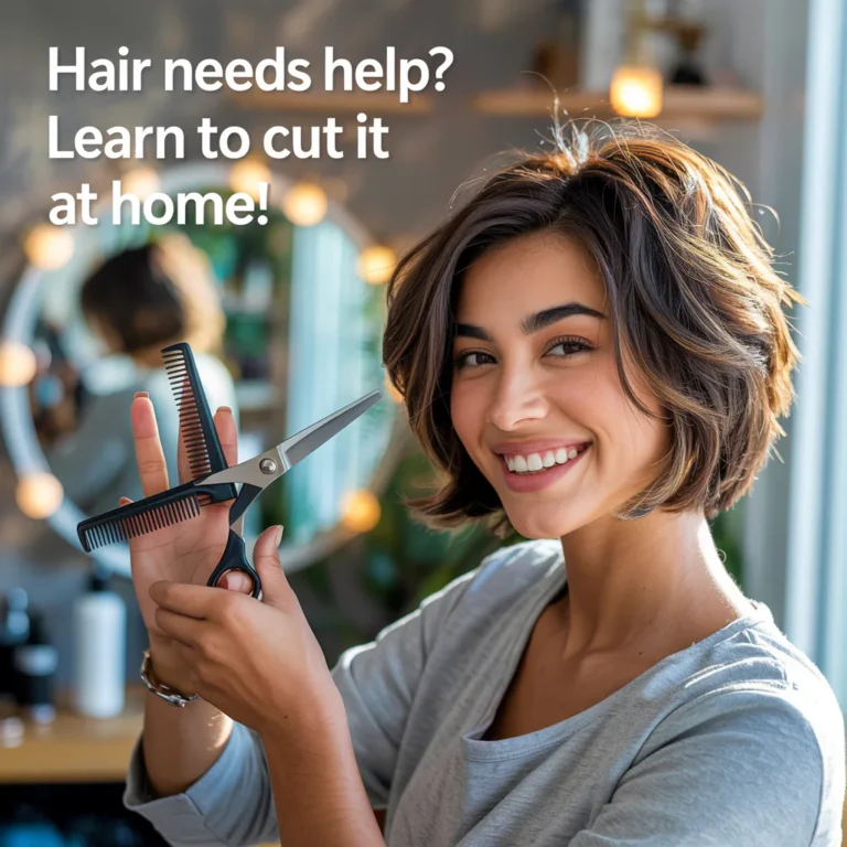 Hair Needs Help? Learn to Cut It at Home!