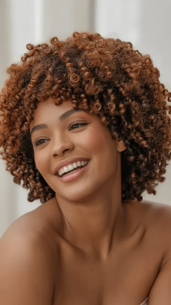 Fluffy Afro Crochet Style