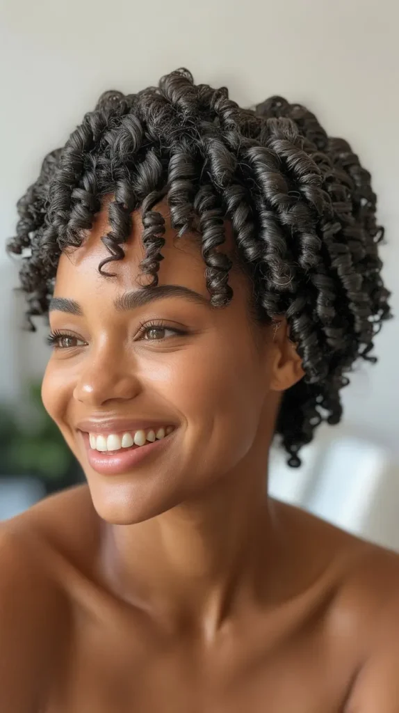  Short Twist-Out