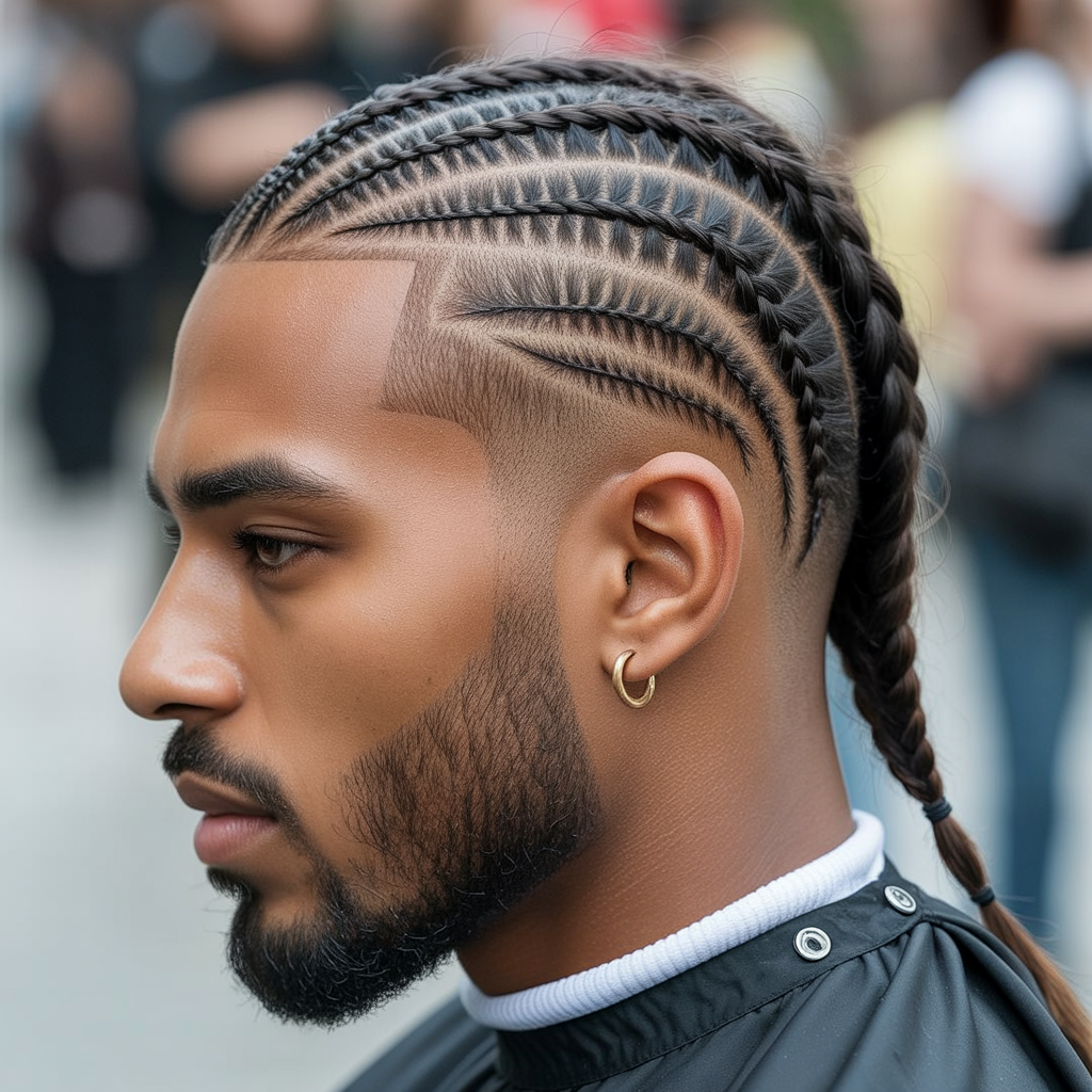  Braid with Fade and Design