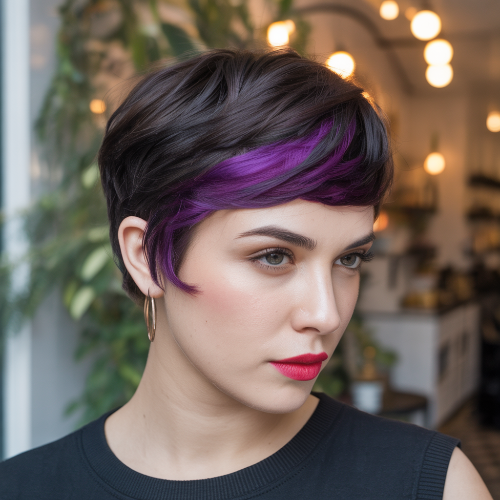 Jet Black with Violet Tint