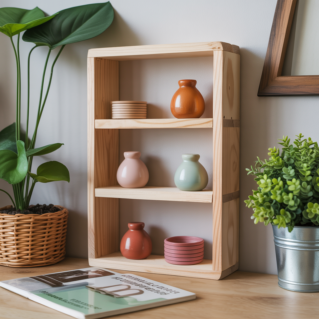Mini Wooden Shelves
