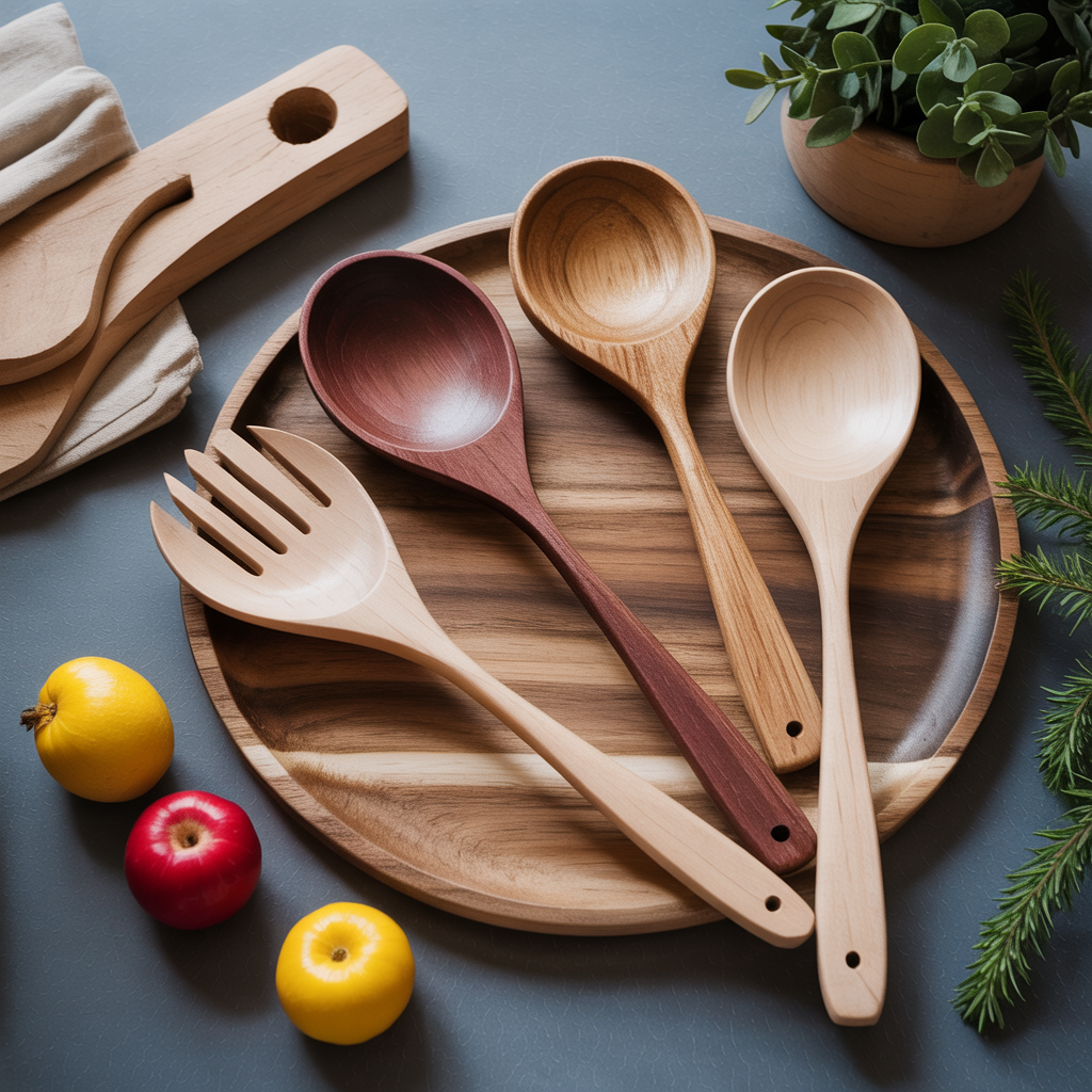 Wooden Serving Spoons: Elegant Kitchen Tools
