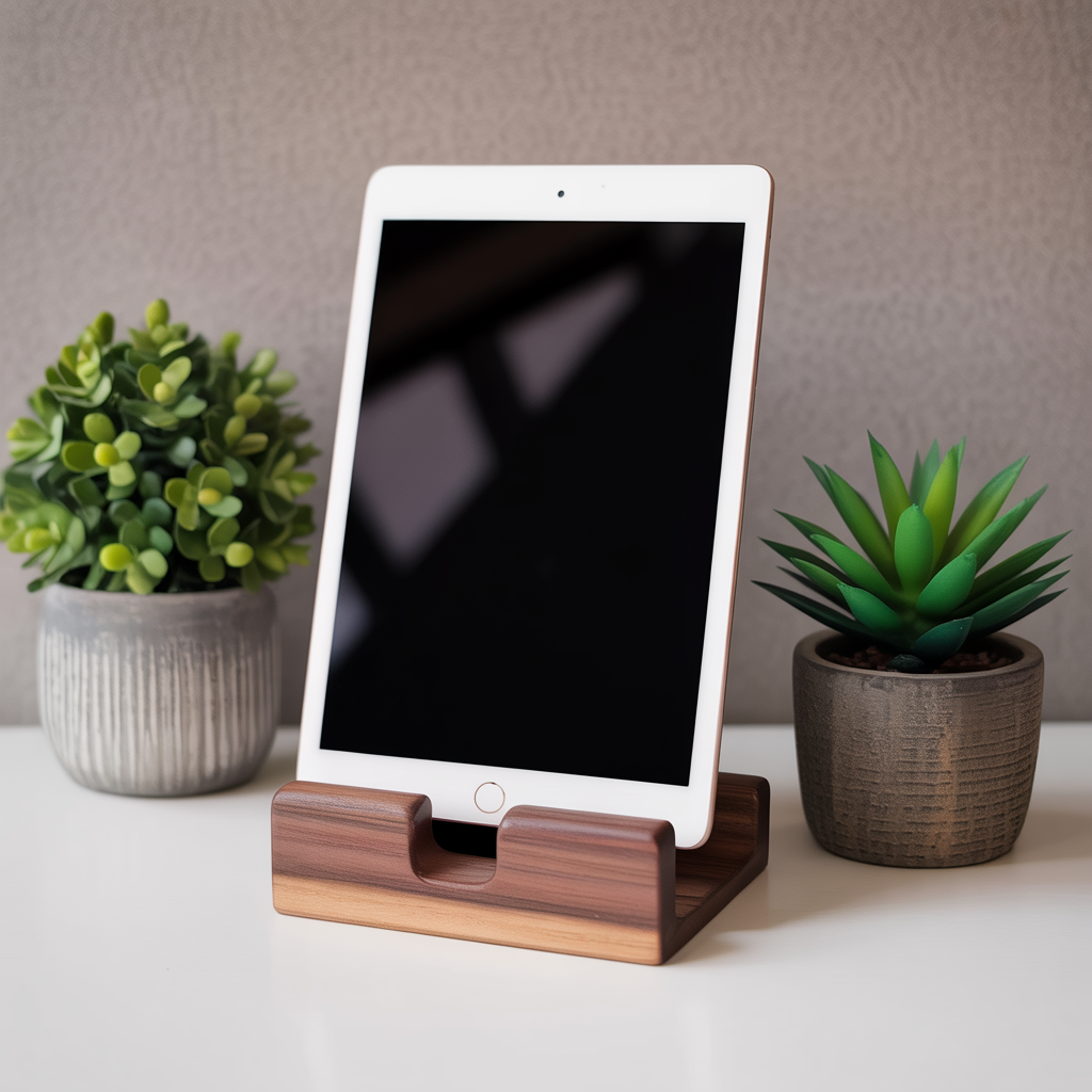Wooden Tablet Holders
