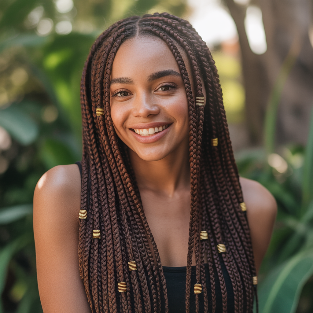Classic Fulani Crochet Braids