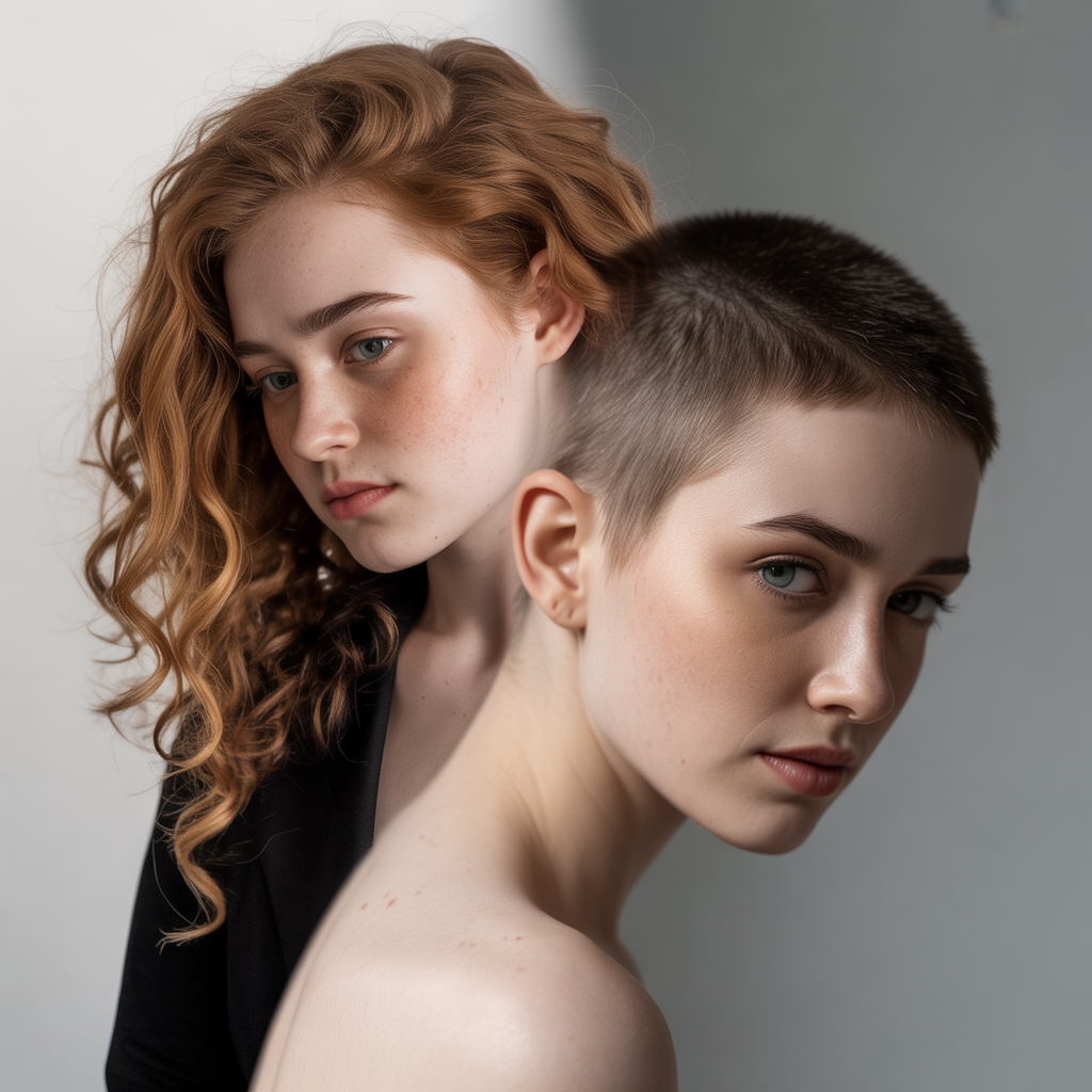 The Feminine Pixie with Soft Curls