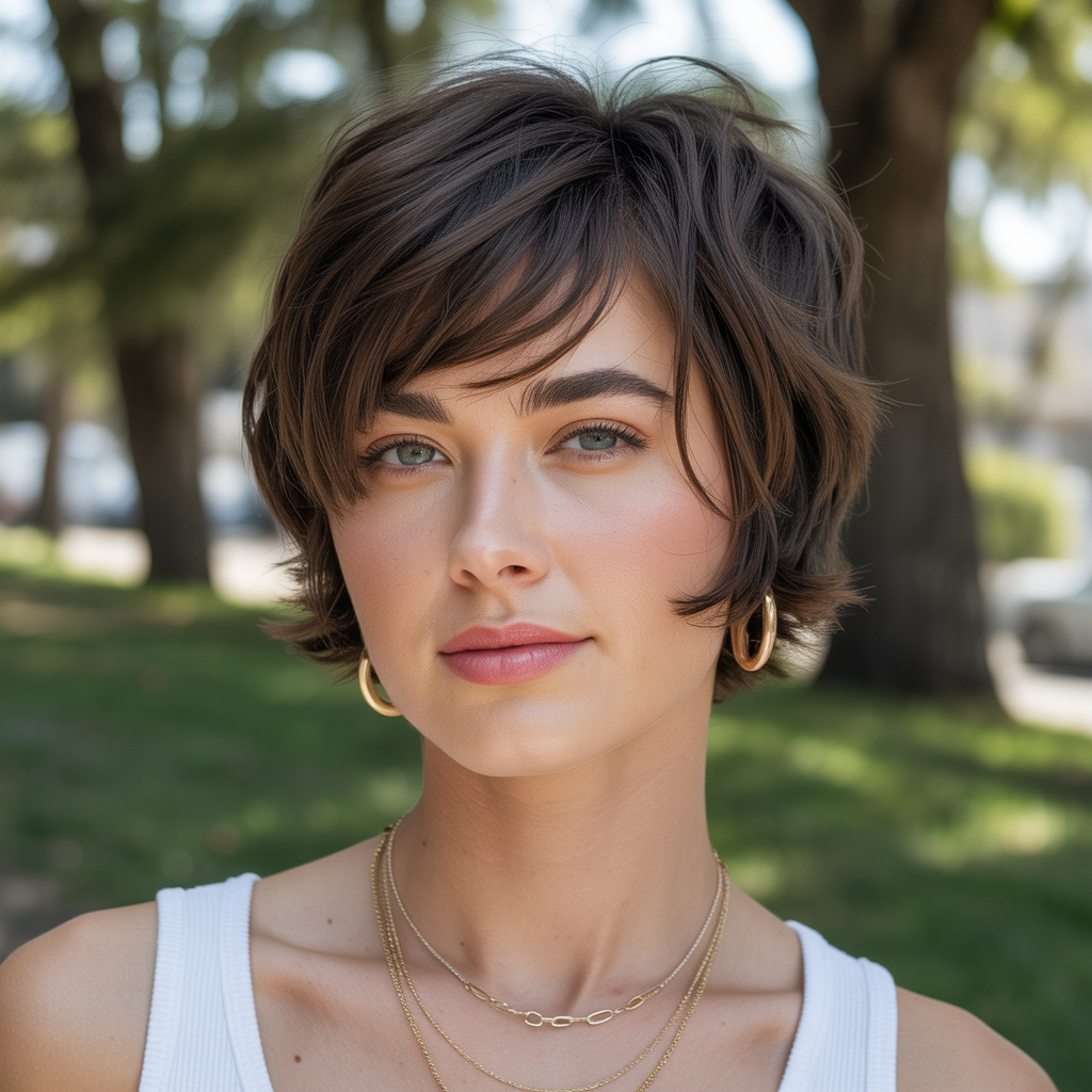 Shag with Wispy Fringe