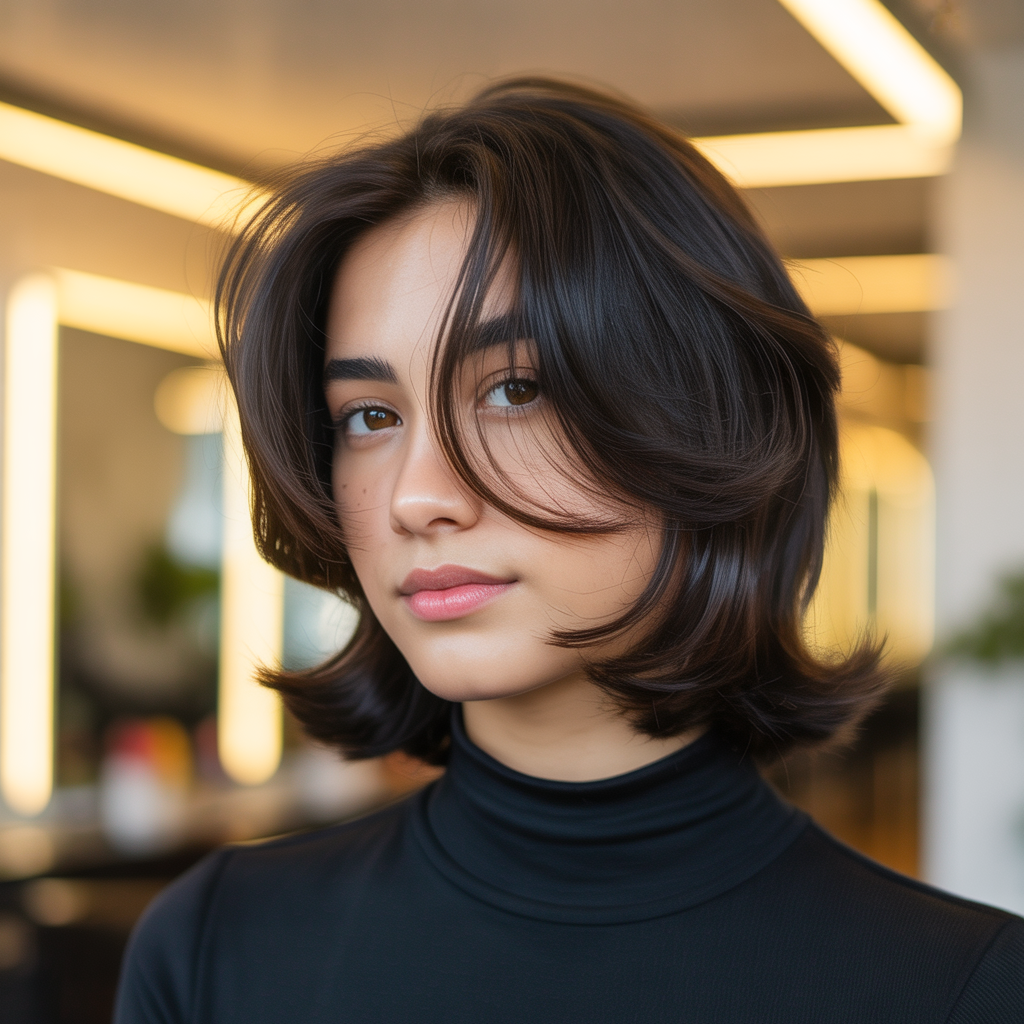 Butterfly Cut for Thin Hair DIY