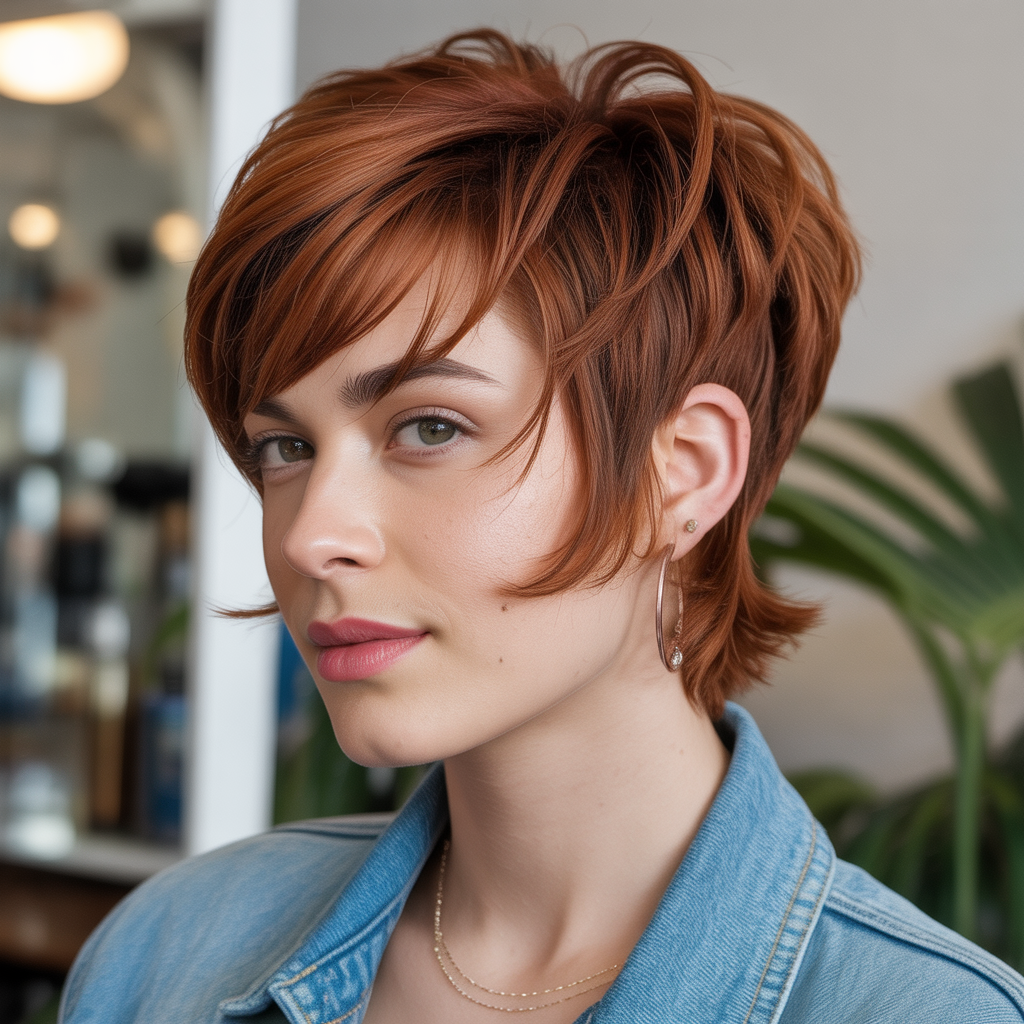 Soft Shag with Flipped Ends