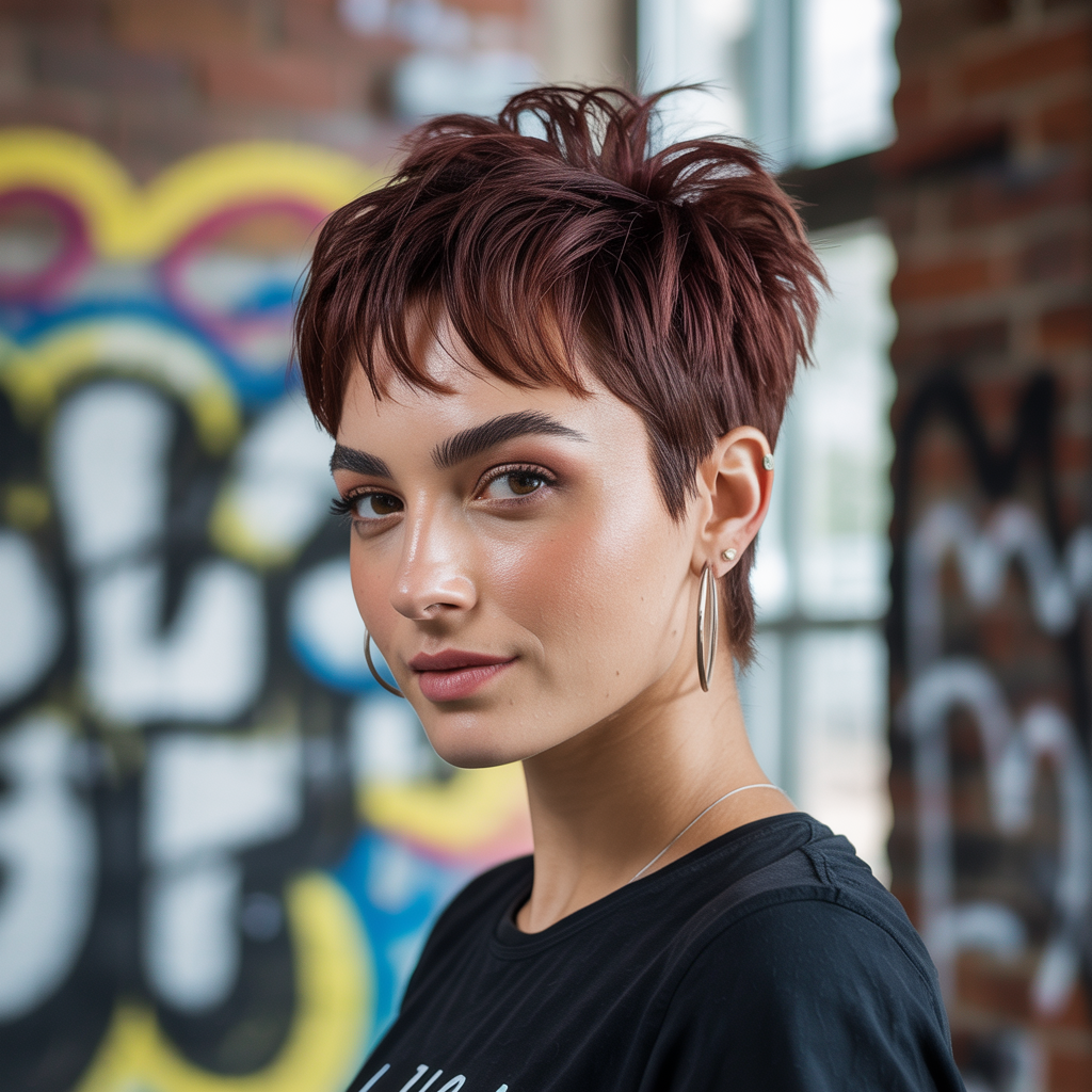 Faux Hawk Pixie