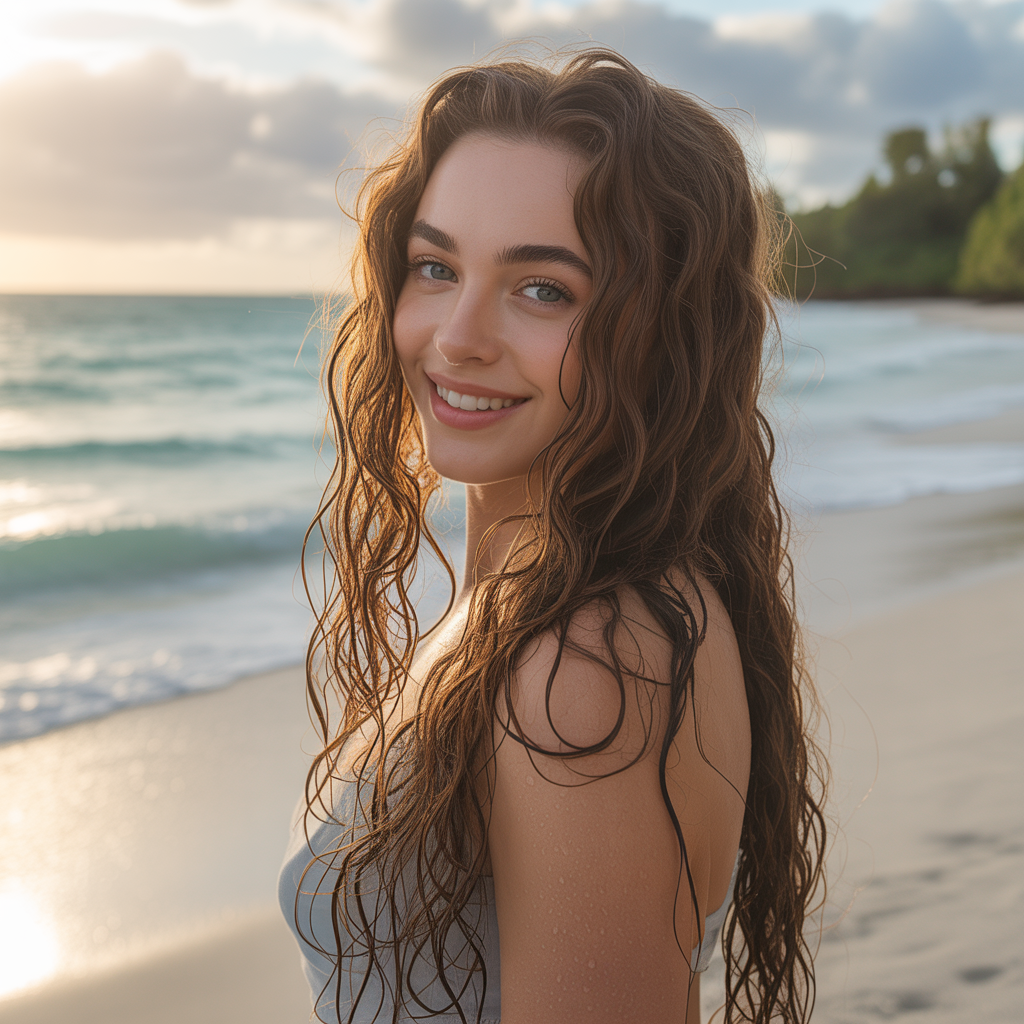 All-Down Effortless Wet Waves