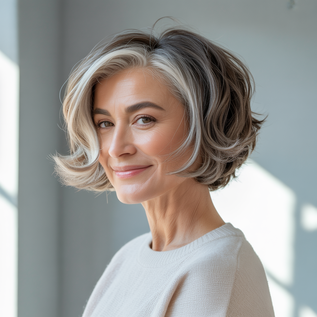 Low-Maintenance Crop with Texture