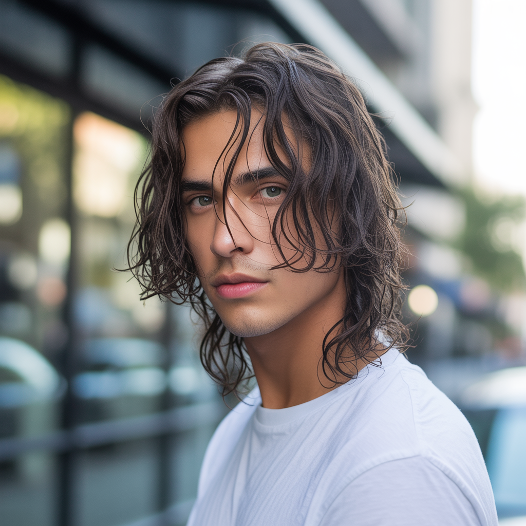 Wet Wavy Long Layers