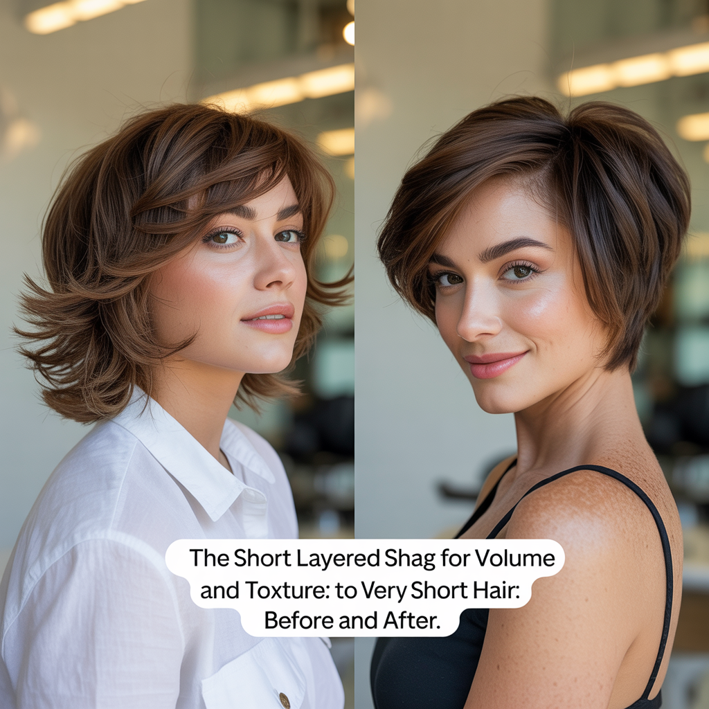 The Short Layered Shag for Volume and Texture