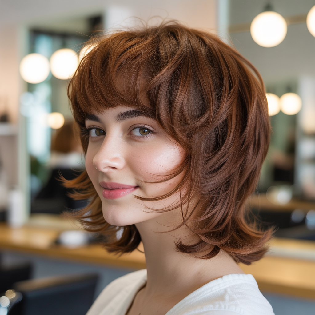 Layered Shag with Tapered Nape