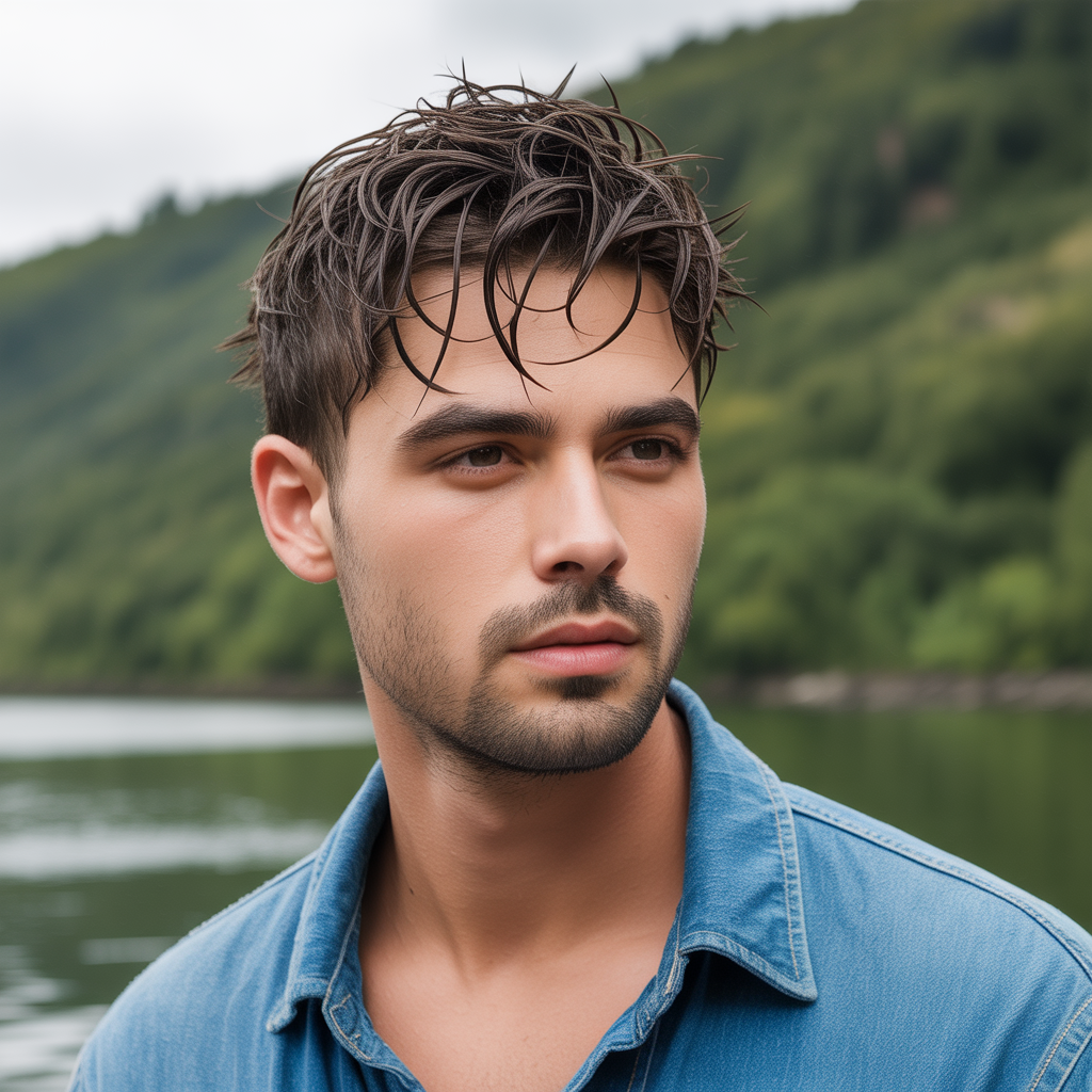 Wet Wavy Spiky Style