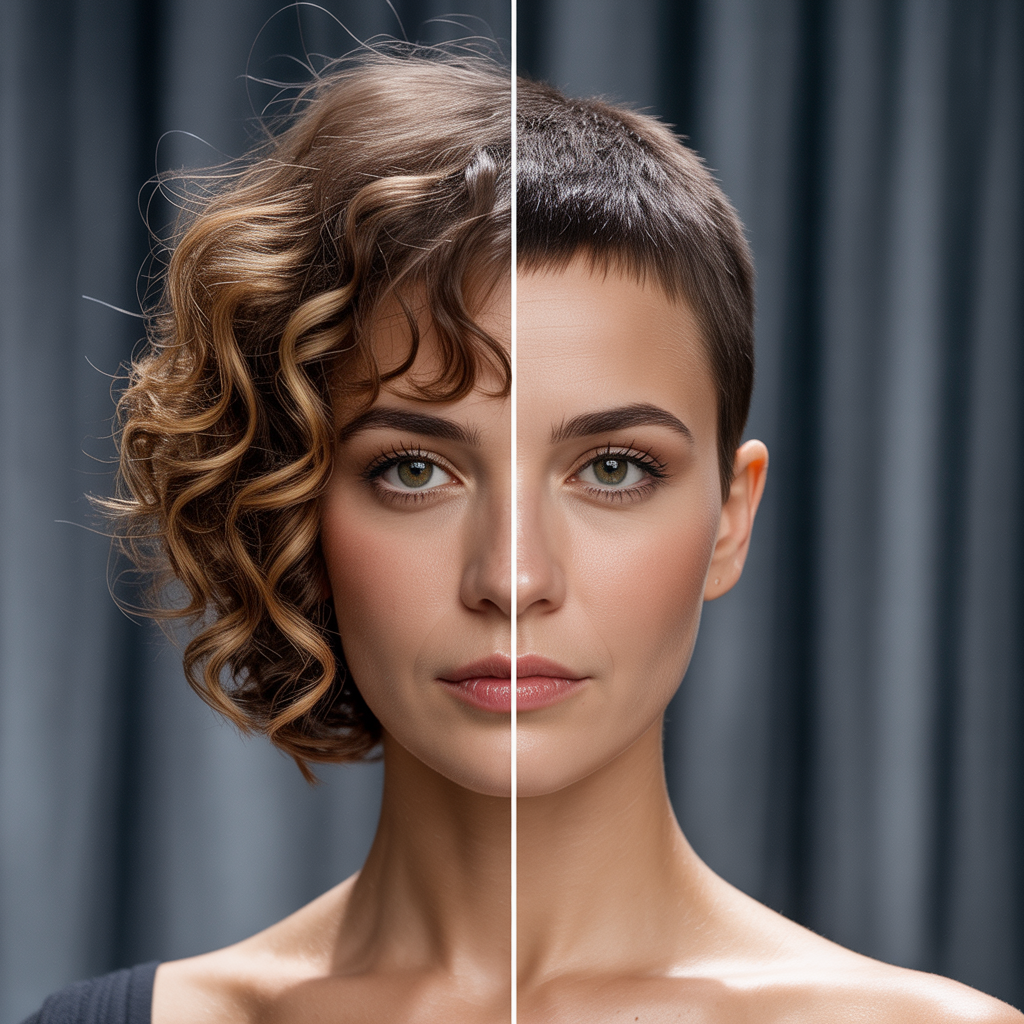 The Short Curly Bob: Defined and Flirty
