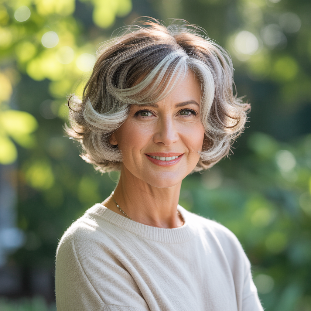 Grown-Out Pixie with Waves