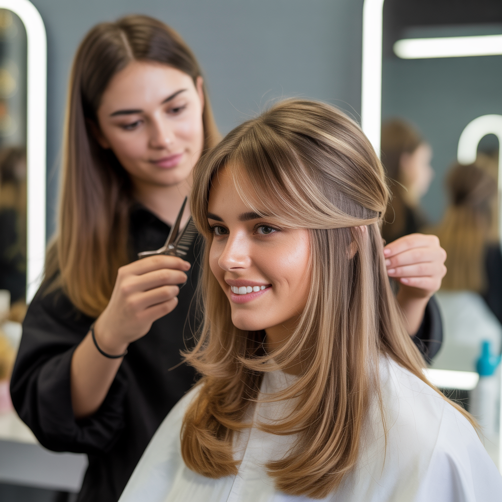 Layered Ponytail Method